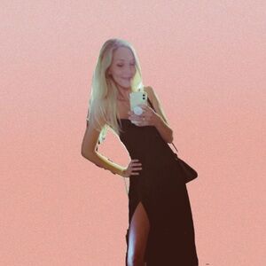 Fame and Partners × Free People Cowl Neck Silky
Maxi Dress